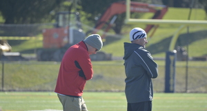 Jamie Archer (right) has coached some current Syracuse players, including the team's best defender, Scott Firman and offensive threat Jordan Evans.